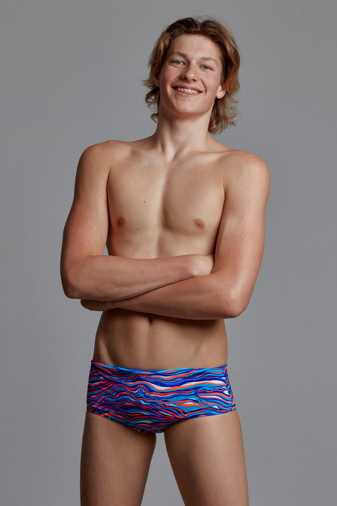 Blow Wave ECO Sidewinder Trunks Swimsuit FTS015B - Boys 