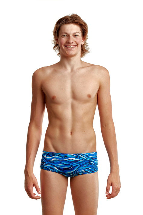 Wild Water ECO Sidewinder Trunks Swimsuit FTS015B - Boys