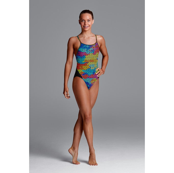 [1 left! ] Celtic Pride Diamond Back One Piece Swimsuit FS11G - Girls