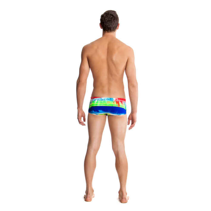 Dye Hard Plain Front Trunk Box Swimsuit FT01M - Mens 
