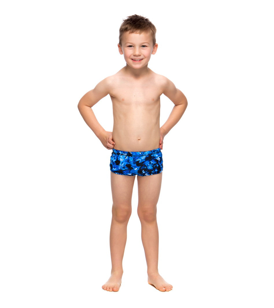 Predator Freeze Print Trunk Box Swimsuit FT32T - Toddler Ages 1-7 