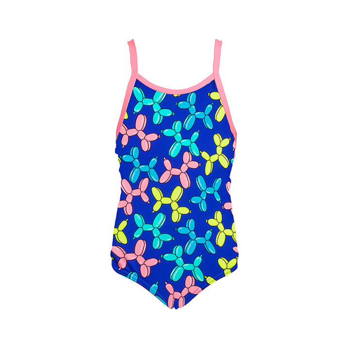 Piece Balloon Dog Print One Piece Swimsuit FG01T - Toddler Ages 1-7